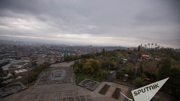 Город Ереван. Вид сверху - Sputnik Армения