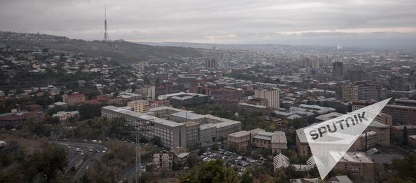 Город Ереван. Вид сверху Город Ереван. Вид сверху - Sputnik Արմենիա
