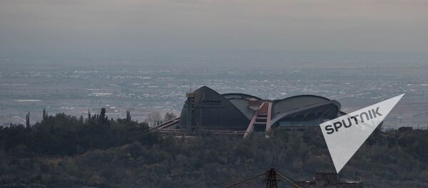 СКК. Город Ереван. Вид сверху СКК. Город Ереван. Вид сверху - Sputnik Արմենիա
