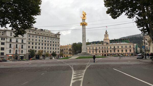 Площадь Свободы в Тбилиси. Грузия - Sputnik Արմենիա