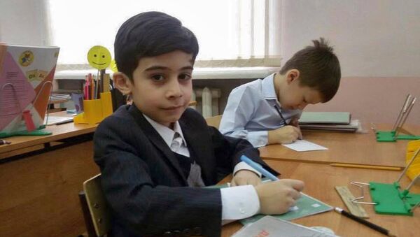 Ученики армянской школы в Москве - Sputnik Армения