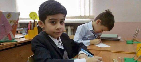 Ученики армянской школы в Москве Ученики армянской школы в Москве - Sputnik Армения