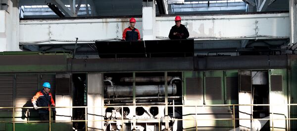 ЗАО Южно-кавказская железная дорога сдала в эксплуатацию электропоезд ЗАО Южно-кавказская железная дорога сдала в эксплуатацию электропоезд - Sputnik Армения