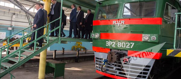 ЗАО Южно-кавказская железная дорога сдала в эксплуатацию электропоезд - Sputnik Армения