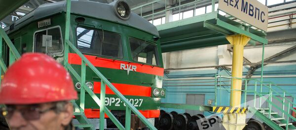 ЗАО Южно-кавказская железная дорога сдала в эксплуатацию электропоезд - Sputnik Армения