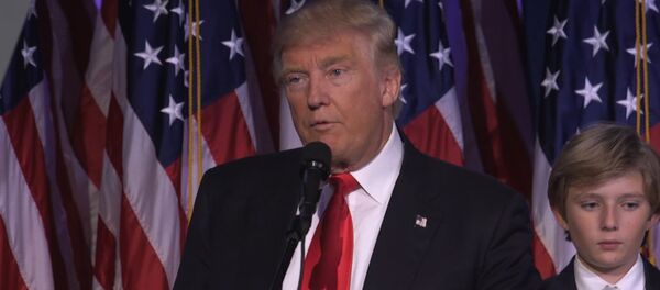 СПУТНИК_Первая речь избранного президента США Дональда Трампа после победы на выборах СПУТНИК_Первая речь избранного президента США Дональда Трампа после победы на выборах - Sputnik Армения