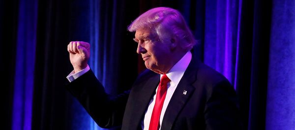 Дональд Трамп после победы на выборах - Sputnik Армения