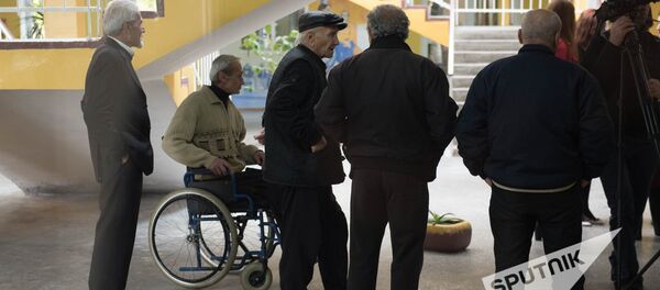 Жильцы дома-интерната в Норк-Мараше  - Sputnik Армения