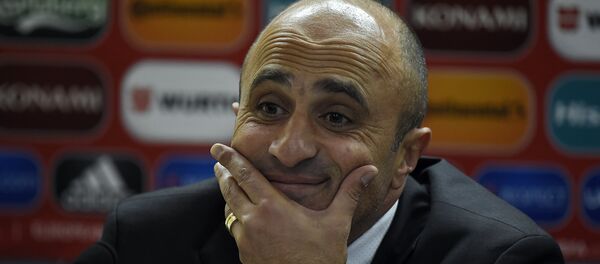 Пресс-конференция тренера сборной Армении Артура Петросяна после матча Армения - Черногория Пресс-конференция тренера сборной Армении Артура Петросяна после матча Армения - Черногория - Sputnik Արմենիա