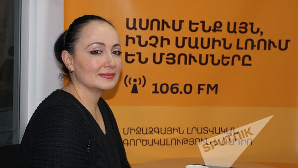 Асмик Абовян в гостях у радио Sputnik Армения - Sputnik Армения