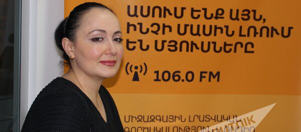 Асмик Абовян в гостях у радио Sputnik Армения - Sputnik Армения