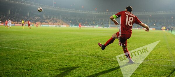 Футбольный матч Армения - Черногория. Генрих Мхитарян Футбольный матч Армения - Черногория. Генрих Мхитарян - Sputnik Армения