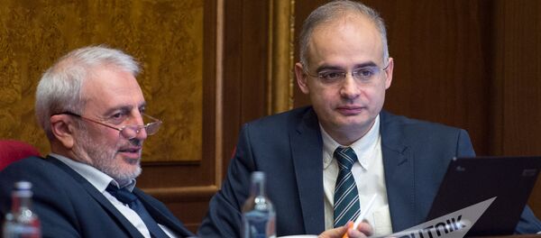 Арам Манукян и Левон Зурабян Арам Манукян и Левон Зурабян - Sputnik Արմենիա