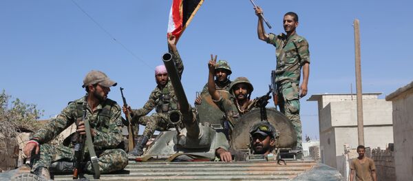 Освобожденный сирийской армией при поддержке российской авиации город Атшан Освобожденный сирийской армией при поддержке российской авиации город Атшан - Sputnik Армения