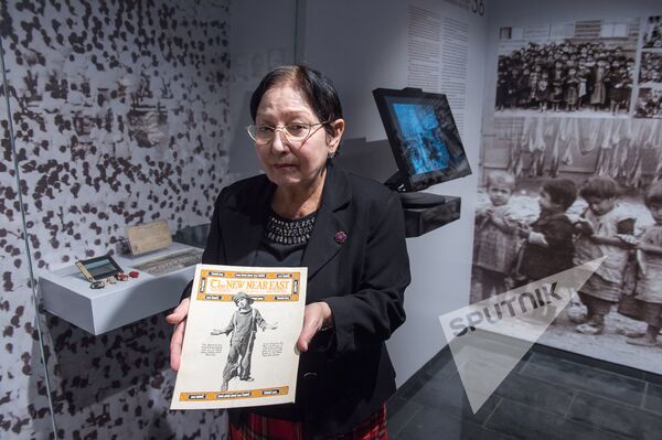 Гид музея-института Геноцида армян Астхик Едигарян - Sputnik Армения
