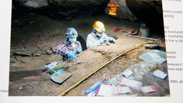 Раскопки в пещерах Карабаха - Sputnik Армения