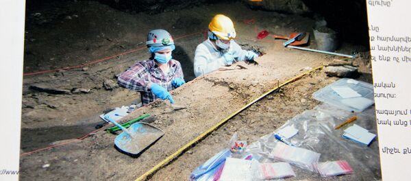 Раскопки в пещерах Карабаха - Sputnik Армения