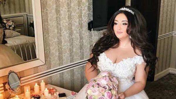 Гоар Аветисян в свадебном платье - Sputnik Армения