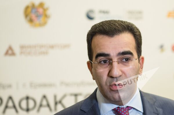 Гарегин Мелконян. IV международный форум Антиконтрафакт 2016 Гарегин Мелконян. IV международный форум Антиконтрафакт 2016 - Sputnik Արմենիա