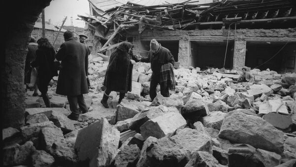 Последствия землетрясения в Армении - Sputnik Արմենիա