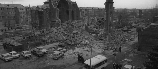 Последствия землетрясения в Ленинакане Последствия землетрясения в Ленинакане - Sputnik Արմենիա