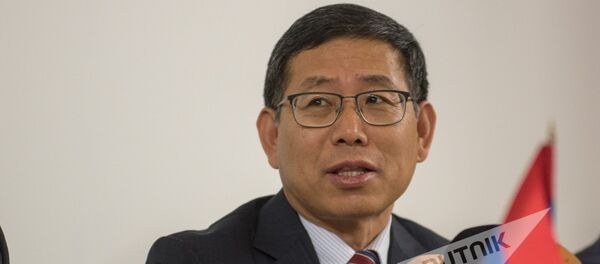 Чрезвычайный и полномочный посол Китая в Армении господин Тянь Эрлун Чрезвычайный и полномочный посол Китая в Армении господин Тянь Эрлун - Sputnik Արմենիա