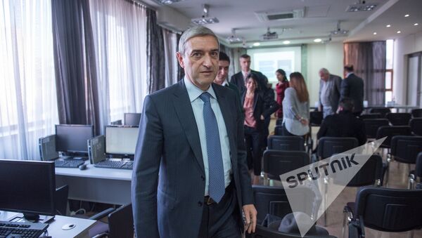 Министр транспорта, связи и информационных технологий Армении Ваан Мартиросян - Sputnik Արմենիա