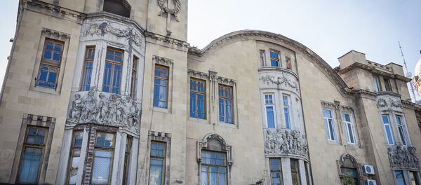 Дом Александра Мелик-Азарянца, вид со стороны проспекта Руставели - Sputnik Армения