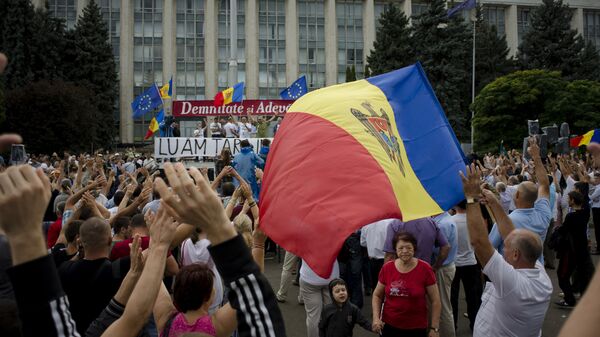 Акции протеста в Кишиневе - Sputnik Արմենիա