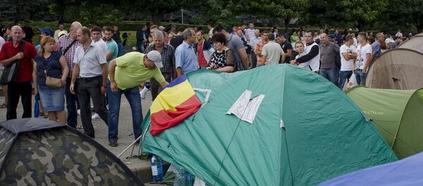 Акции протеста в Кишиневе Акции протеста в Кишиневе - Sputnik Армения