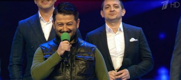 КВН 55 лет. Миша Галустян пародирует Рамзана Кадырова КВН 55 лет. Миша Галустян пародирует Рамзана Кадырова - Sputnik Արմենիա