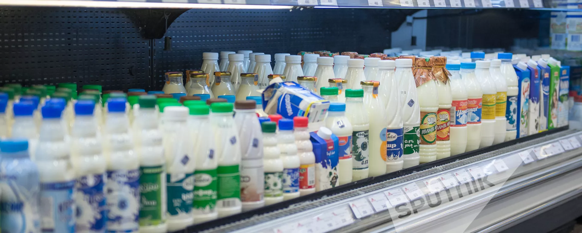 Молочные продукты в магазине  - Sputnik Армения, 1920, 12.04.2021