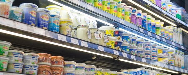 Молочные продукты в магазине Молочные продукты в магазине - Sputnik Արմենիա