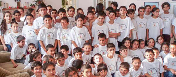 Воспитанники детского дома Трчунянц - Sputnik Армения