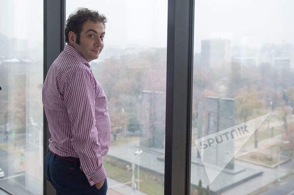 Руководитель сервиса Яндекс.Такси Тигран Худавердян Руководитель сервиса Яндекс.Такси Тигран Худавердян - Sputnik Արմենիա