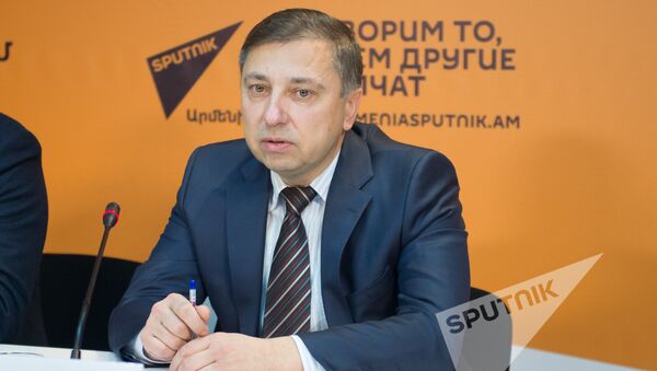 Генеральный директор авиакомпании Армения Роберт Оганесян - Sputnik Արմենիա