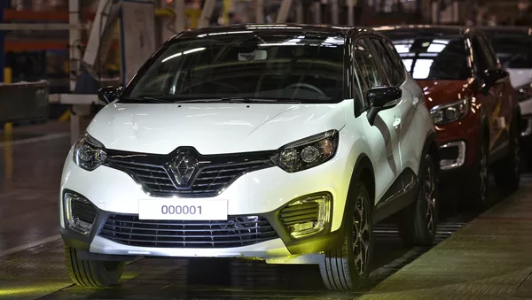 Запуск серийного производства нового кроссовера Renault Kaptur - Sputnik Армения