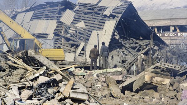 Последствия землетрясения в Спитаке - Sputnik Արմենիա