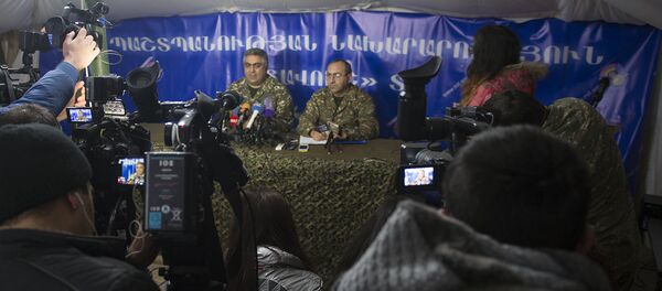 П/к Арцруна Ованнисяна в приграничной воинской части РА П/к Арцруна Ованнисяна в приграничной воинской части РА - Sputnik Армения