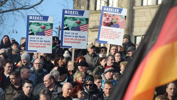 Акции против исламизации Европы в европейских странах - Sputnik Армения