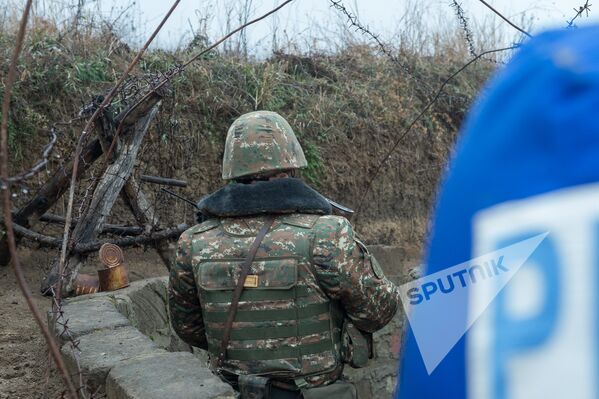 Զինվորն ու լրագրողը՝ սահմանագծում - Sputnik Արմենիա