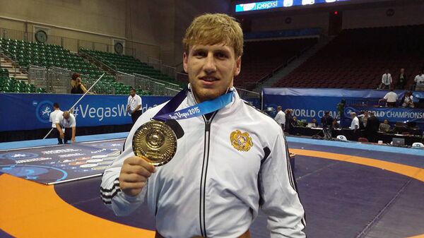 Артур Алексанян, борец греко-римского стиля Артур Алексанян, борец греко-римского стиля - Sputnik Армения