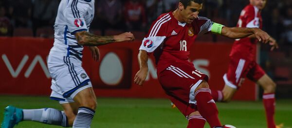 Домашний матч сборных Армении и Дании в рамках отборочного цикла ЕВРО-2016 Домашний матч сборных Армении и Дании в рамках отборочного цикла ЕВРО-2016 - Sputnik Армения