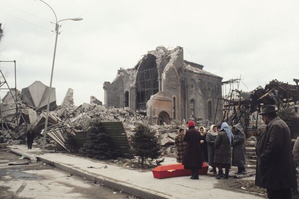 Последствия землетрясения в Армении - Sputnik Армения