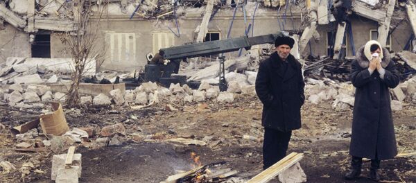 Город Спитак после землетрясения - Sputnik Армения