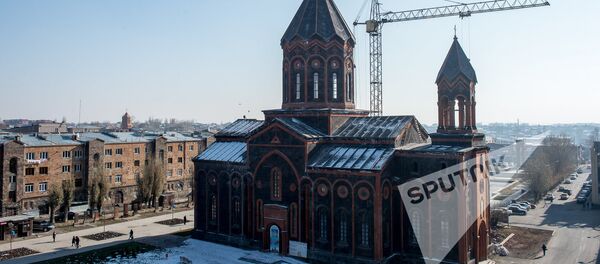 Церковь Всеспасителя в Гюмри - Sputnik Армения