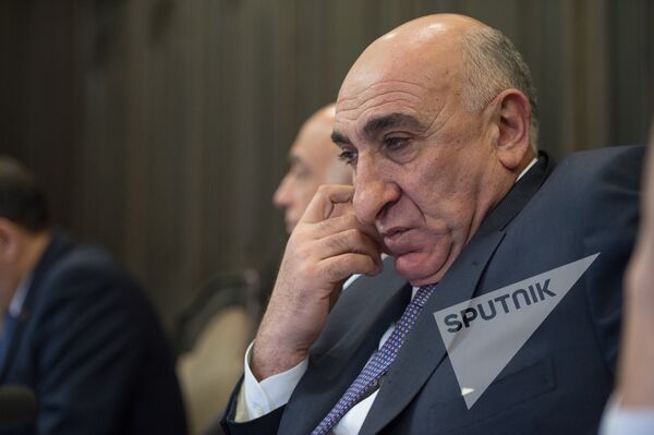 Заседание Правительства РА. Давид Локян  - Sputnik Արմենիա