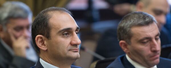 Заседание Правительства РА. Вардан Арутюнян Заседание Правительства РА. Вардан Арутюнян - Sputnik Армения
