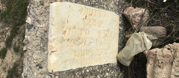 Азербайджанские кладбища, сохранившиеся на территории близ села Сисаван - Sputnik Արմենիա