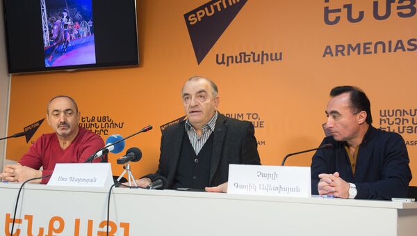 Пресс-конференция: в ожидании цирковых Новогодних сюрпризов - Sputnik Армения